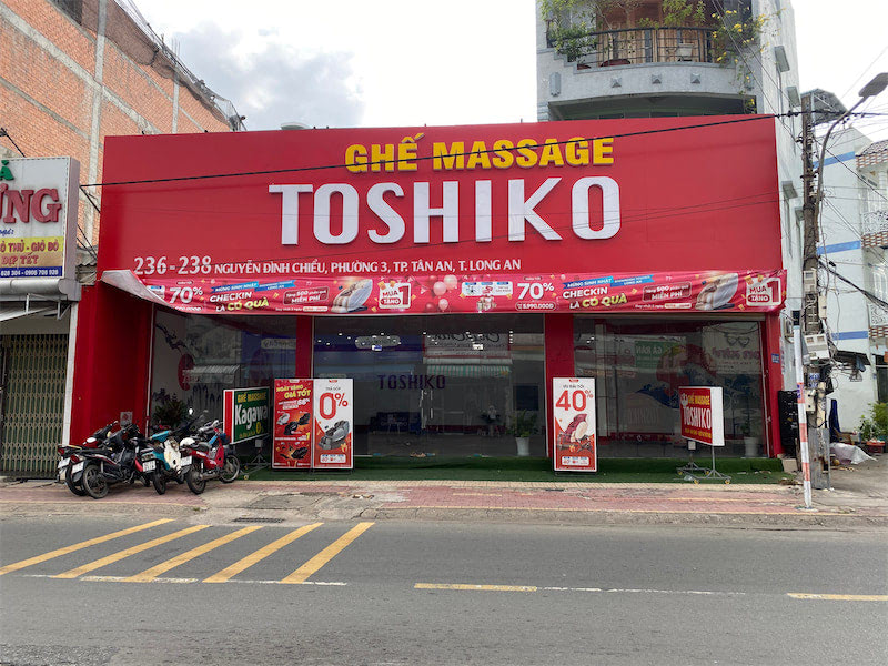 Mặt tiền Toshiko Long An