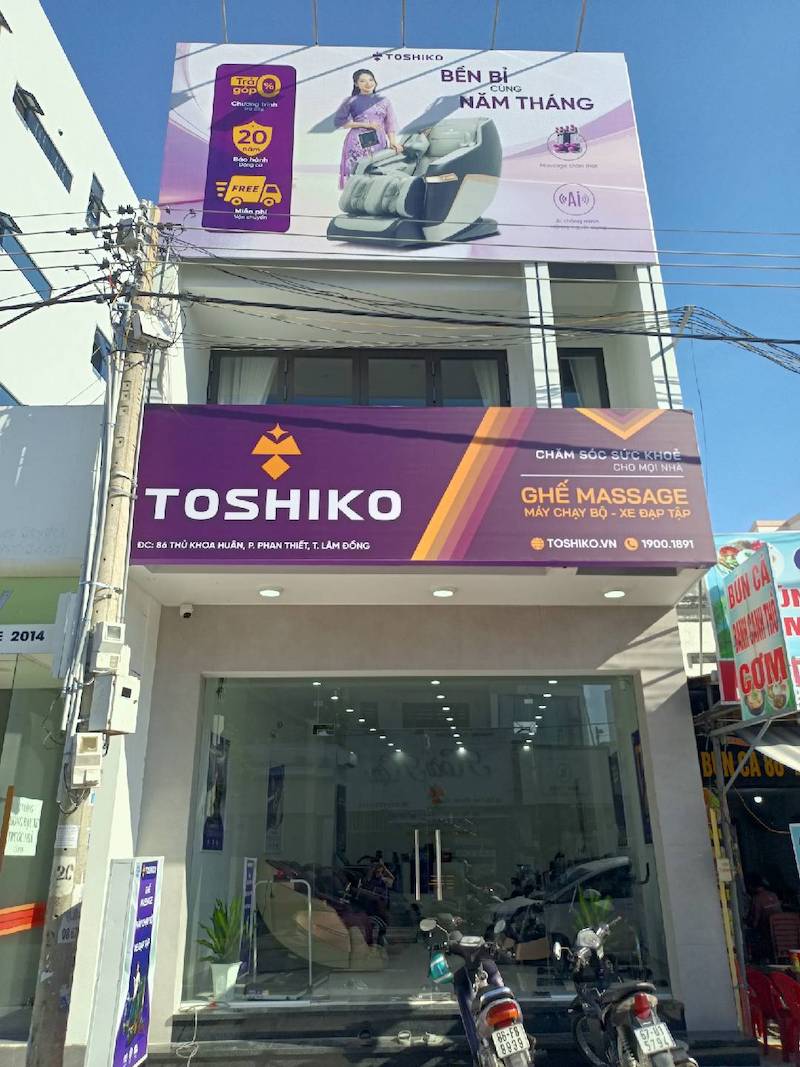 Mặt tiền Toshiko Phan Thiết